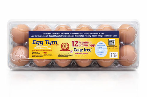 Fresh Brown Eggs (Pack of 12)